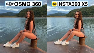 DJI Osmo 360 Vs Insta360 X5 Camera Test Comparison