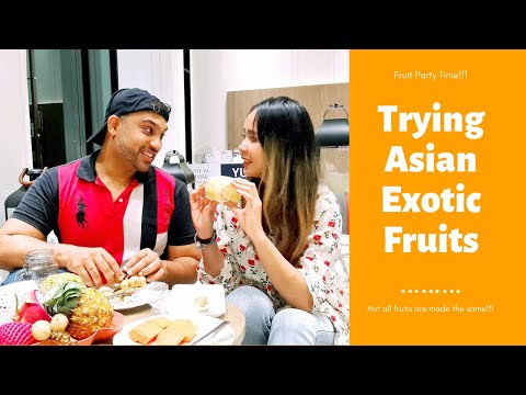 Trying Asian Exotic Fruits | Desi abroad