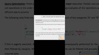 What is Query Optimization Claim in Polars Python