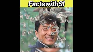 Unknown Facts about Jackie Chan🥴😱 #facts2022 #shorts