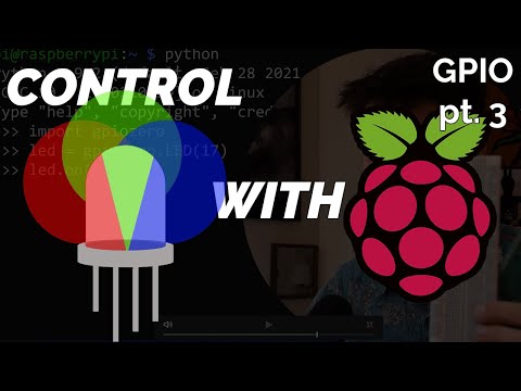 Control an RGB LED with your Raspberry Pi