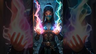 A Female Ninja Warriors Transform Mortal Kombat #mortalkombat #aifusion #fighter #aiart