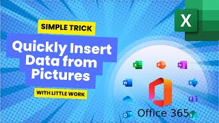 How to Quickly Insert Data from Pictures into Excel | Easy Data Entry Tutorial