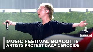 Gaza genocide sparks wave of boycotts at major European music festivals over KKR’s Israel Links