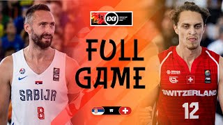 Serbia 🇷🇸 v Switzerland 🇨🇭 | Men | Full Semi-Finals game | FIBA 3x3 World Cup 2025 | 3x3 Basketball