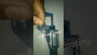 wire gauge calculation/wire gauge calculation by digital micrometer #shortvideo #viral #micrometer