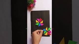 Aesthetic wall decor || craft || diy#shorts#shadma creations#paper craft ideas