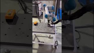 Laser Welding Battery Trays with DUCO collaborative robot #collaborativerobot #cobot #duco #robotics