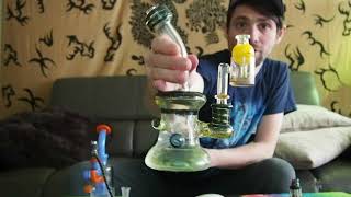 WAKE AND BAKE + PHATTASS GLASS HOVERPERC REVIEW