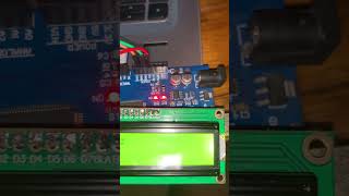 I2C lcd with esp8266 #arduino #electronics #esp8266 #microcontroller #lcd