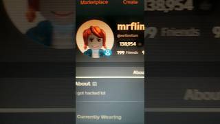 i hacked mrflimflam #roblox