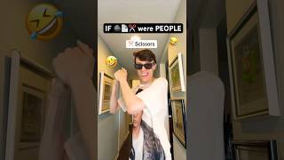 If ROCK 🪨  PAPER 📄 SCiSSORS ✂️ Were HUMANS #TheManniiShow.com/series