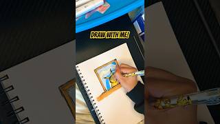 From Cute to Emo: Pikachu's lil Makeover! #art #sketchbook #pikachu
