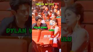 Bailu And Dylan Wang Are So Cute Together. #bailu #白鹿 #dylanwang #wanghedi #王鹤棣 #weibonight2024