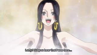 Boa Hancock and Luffy meets again in the same way ( onepiece)