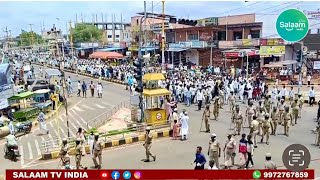 Bagalkot | protest against waqf amendment act ￼