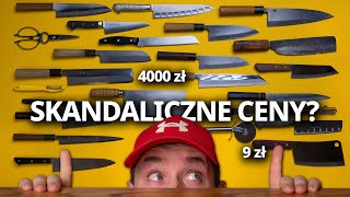 Najprzydatniejsze rodzaje NOŻY KUCHENNYCH