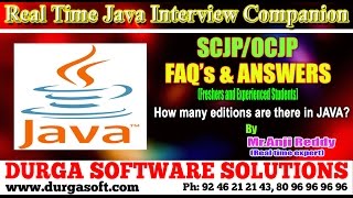 Java Interview Companion|| SCJP/OCJP||How many editions are there in JAVA?