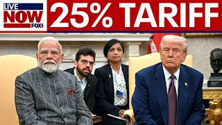 President Trump announces 25% tariff on India  | LiveNOW from FOX