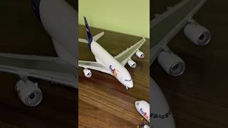 FedEx A380 🫣 #geminijets #fedex #a380f #airbus #collection #airplane #aviation #fyp #shorts #avgeek