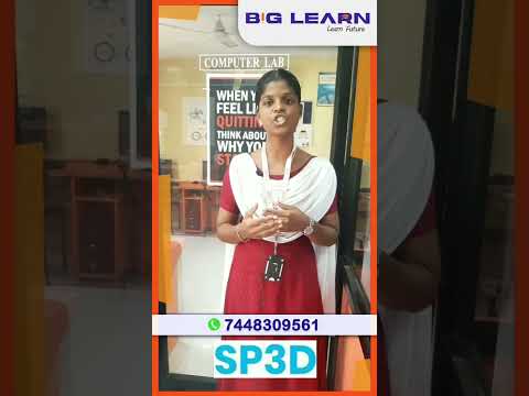 Job Ready software E3d/sp3d for Mech/ civil/EEE