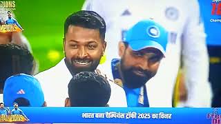 Champion  Moments India Team !! ICC Champions Trophy 2025 India Team Champion 🏆 !! Rohit | Kohli |