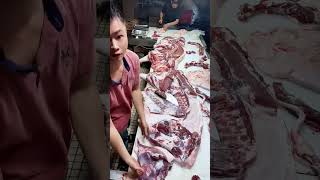 一直涨不停 再坚持坚持，熬过这个坎，会越来越好的！#卖猪肉的小哥 #猪肉 #猪肉分割技巧 #阿浩教你选猪肉 #现场实拍 2