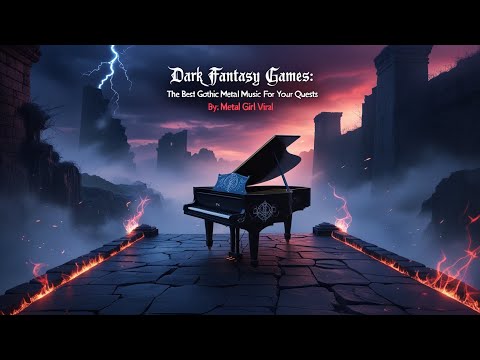 Best Heavy Metal Piano : Dark Fantasy Games : The Best Gothic Metal Music for Your Quest