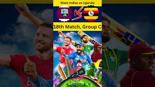 Wi vs Uganda 18th match 2024 icc World Cup #2024worldcup #icc2024 #short #shorts