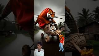 A tiger comes, only when there is a very intense fight, a mall is built #trending