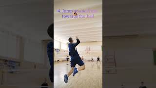#volleyball🔥 How to jump server totorial🏐🔥 #shorts #serve