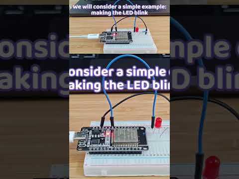 How to get Started with an ESP32 - Blinking Led