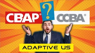 CCBA vs CBAP certification?