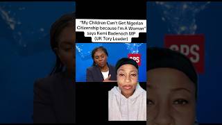 Dr Shola Reacts To Kemi Badenoch Birthright Citizenship Lie #nigeria #citizenship #trending #goviral