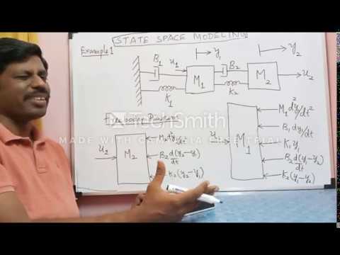 Modeling of Mechanical Systems in State Variables | Lecture 3 | Modeling in State Space.