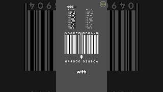Why Barcodes Can Be Read Upside Down?