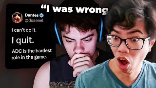 Saber reacts to "ADC is the most UNFUN role in all of League of Legends"