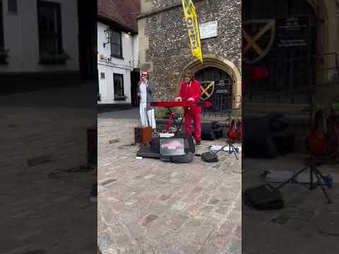 Crashing a buskers performance by joining in - DLBIA