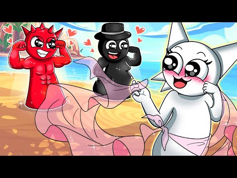 Wenda’s Love Triangle! Will She Pick Back or Raddy? 💖🔥 | Incredibox Sprunki Animation