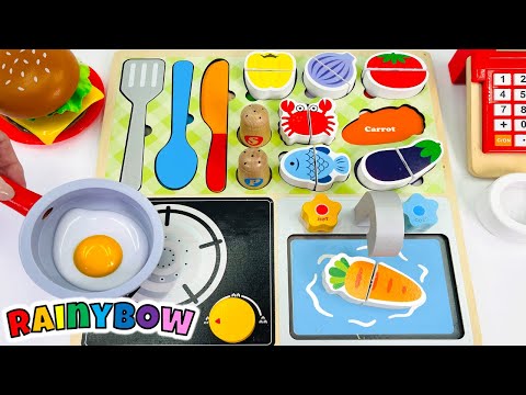 Play Cooking with our Favorite Wooden Puzzles