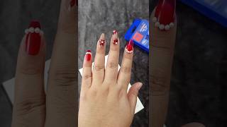Nails Extension At Home 💅🏻 #nailart #mood #diynails #youtubeshorts #notoolnailart #nailextension