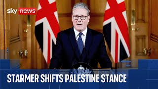 UK to recognise Palestine by September unless Israel agrees to ceasefire | Sky News coverage