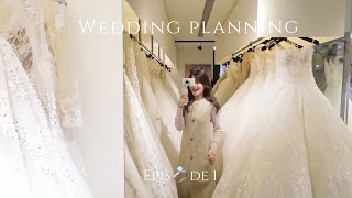 備婚日記💍瘋了才會一次辦兩場婚禮！婚前各種焦慮崩潰😂海外婚禮定案、第一次穿婚紗ep.1