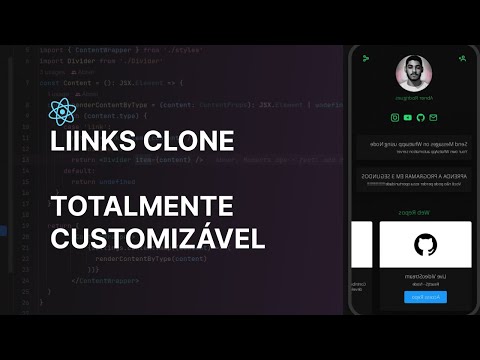 2. Liinks Clone - Cria mais dinamismo das configurações - ReactJS
