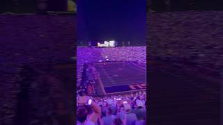 Sold out Tiger Stadium sings Callin’ Baton Rouge #LSU #Geaux #CFB #DeathValley