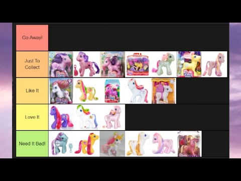 Ranking MLP G3 Ponies From Best To Worst