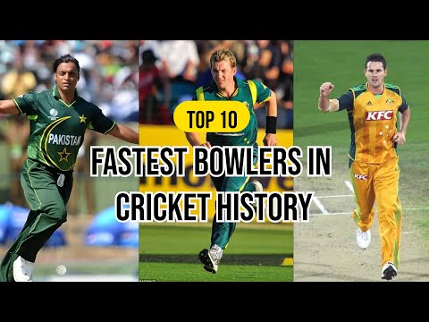 Top 10 Fastest Bowlers in the World 🌍🔥 | Speed Demons of Cricket!