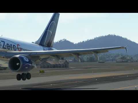 MSFS IniBuilds A310 RJOC Izumo Airport landing spot view