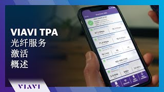 VIAVI TPA 光纤服务 激活 概述