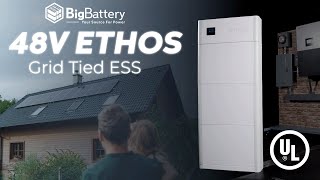 BigBattery's 48V ETHOS - UL-Certified Lithium Energy Storage System